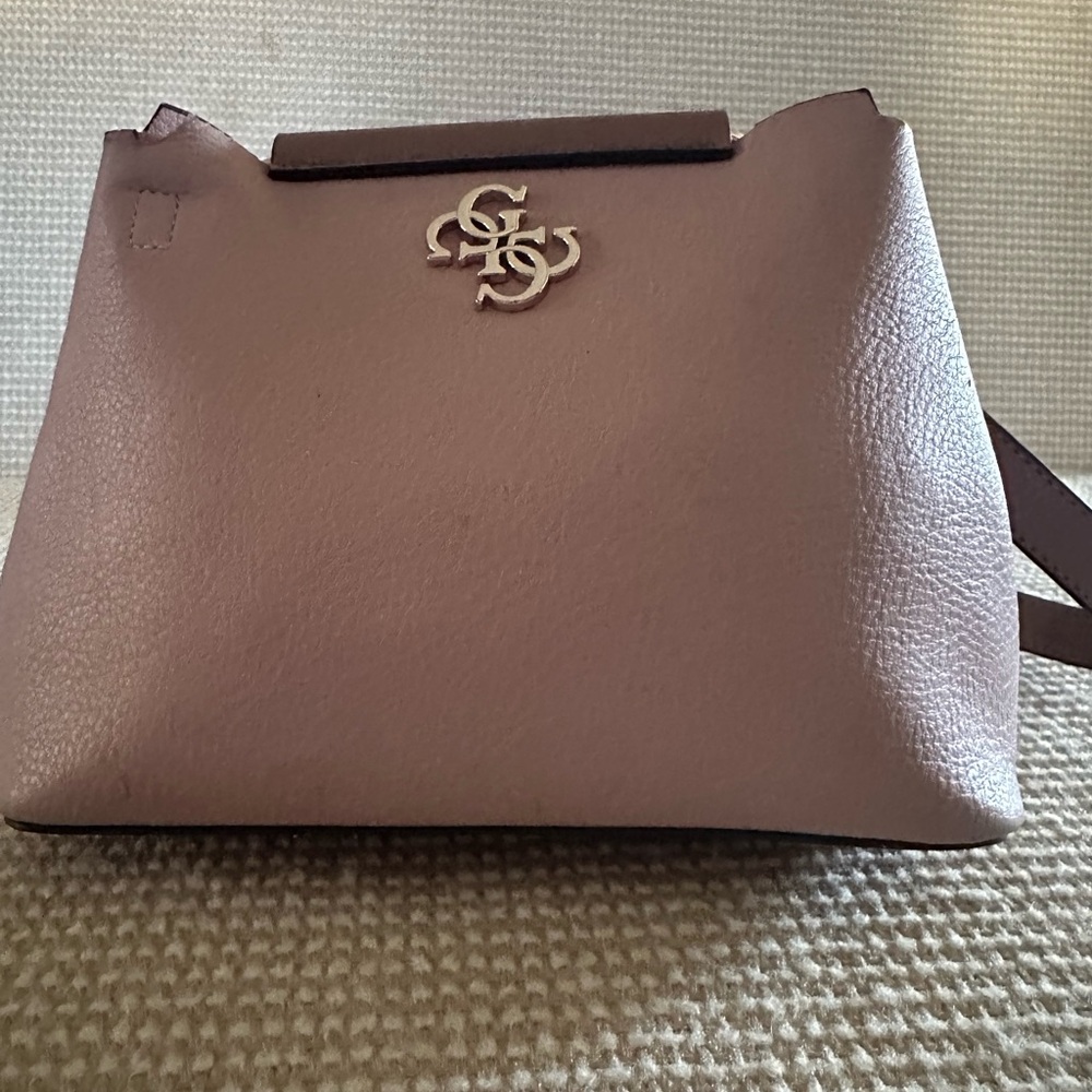 Guess Pink Leather Women's Bag